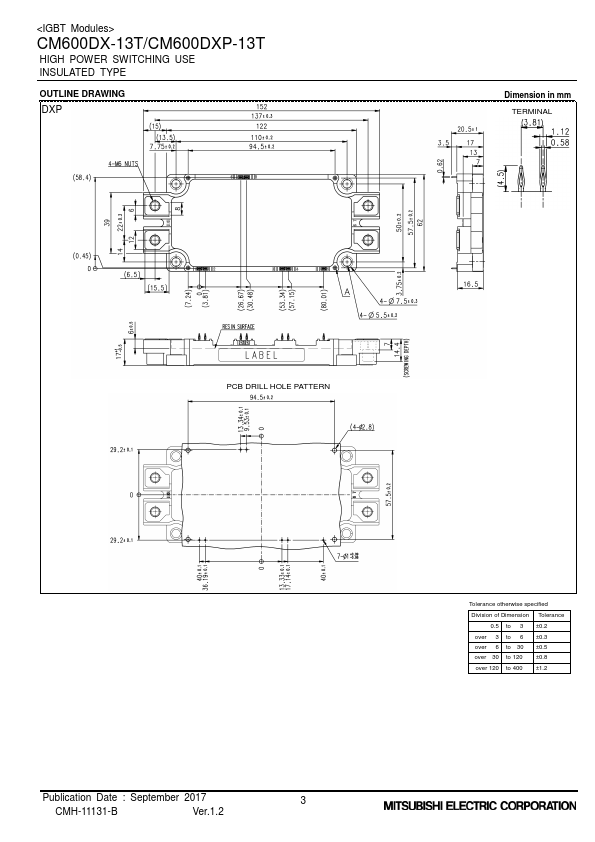 CM600DX-13T