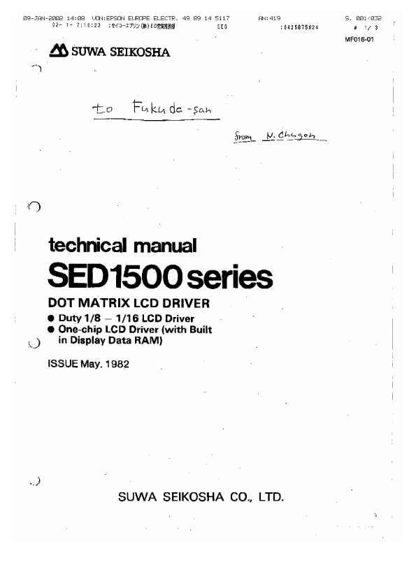 SED1500