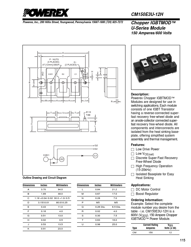 CM150E3U-12H