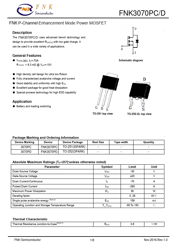 FNK3070PD