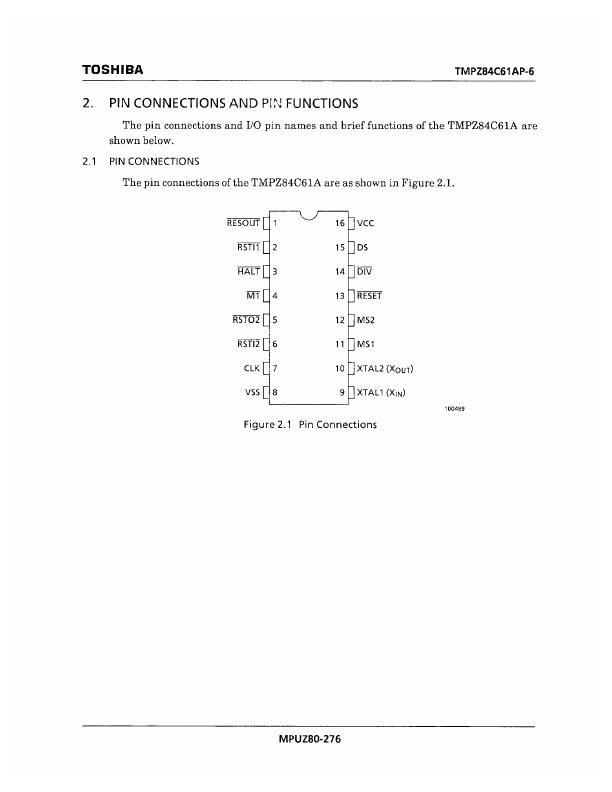 TMPZ84C61AP-6