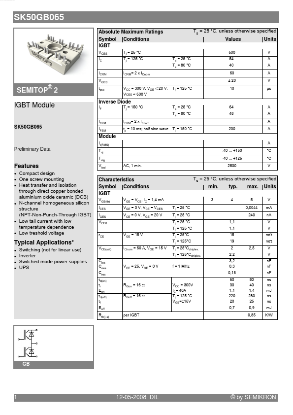 SK50GB065