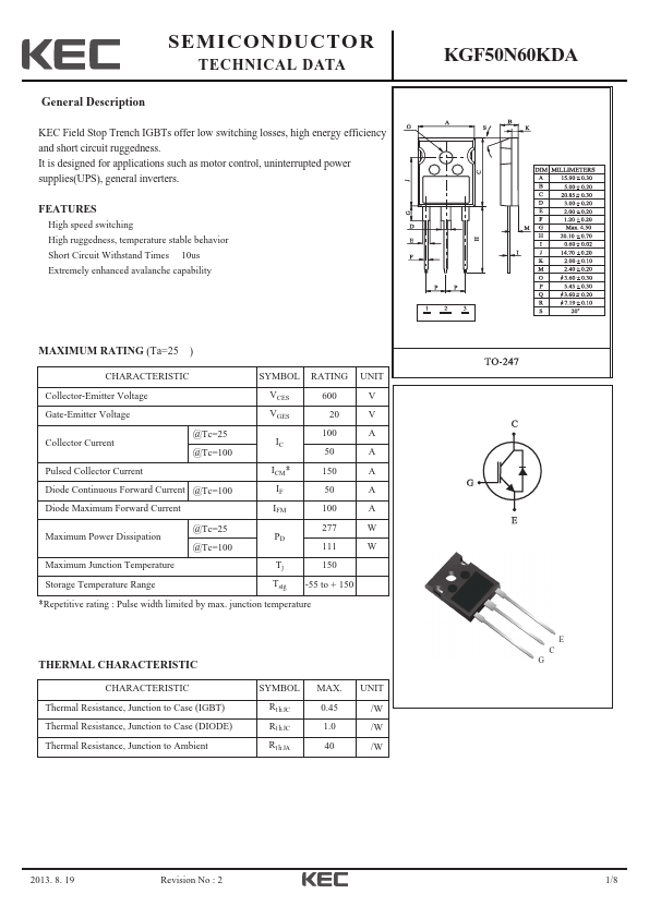 KGF50N60KDA