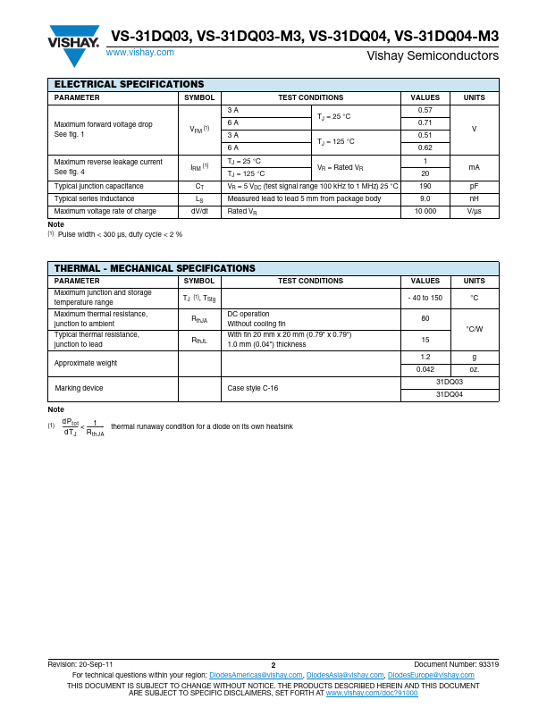 VS-31DQ04-M3