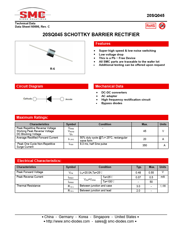 20SQ045 Datasheet Preview