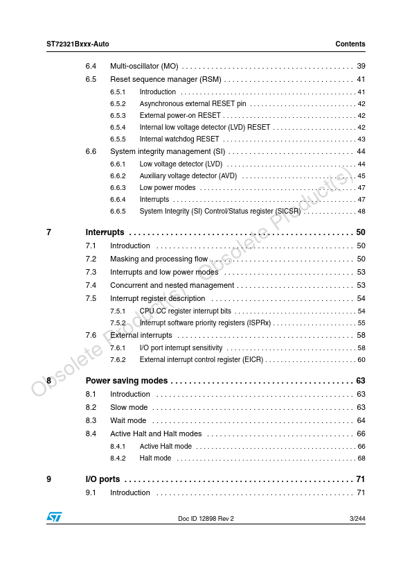 ST72321BR9-Auto