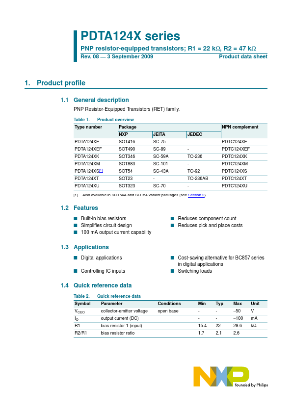 PDTA124XM