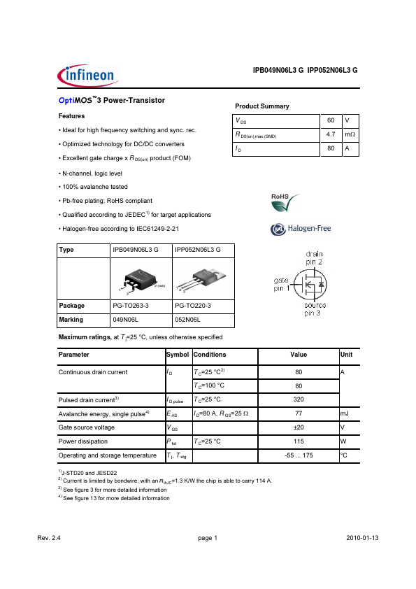 IPB049N06L3