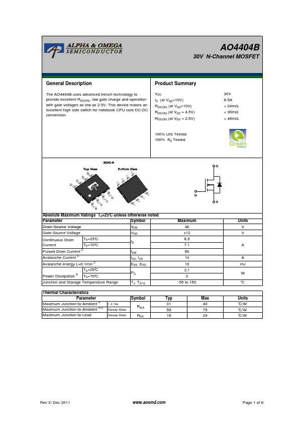 AO4404B