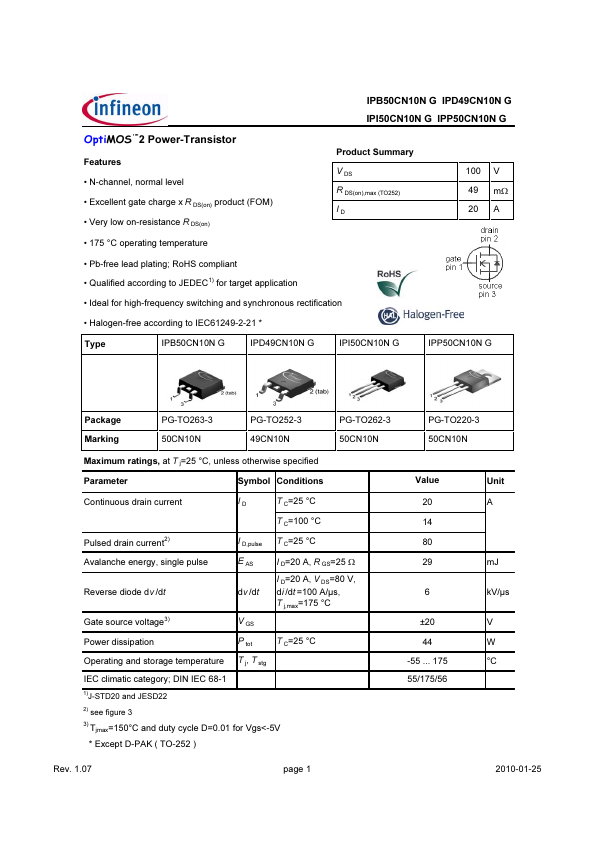 IPP50CN10NG