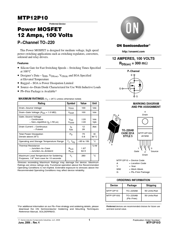 MTP12P10