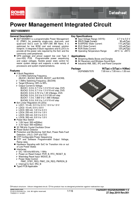 BD71850MWV