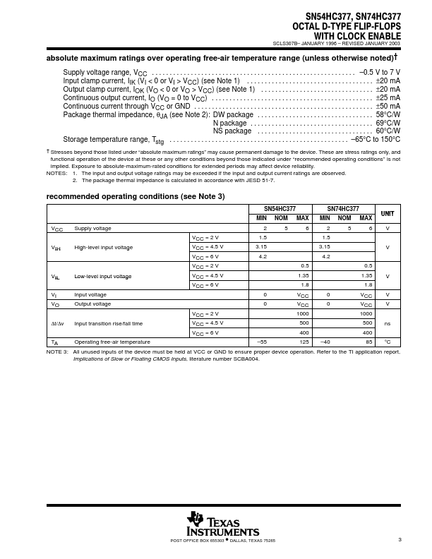 SNJ54HC377W