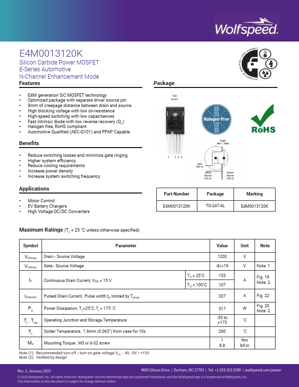E4M0013120K Datasheet Preview