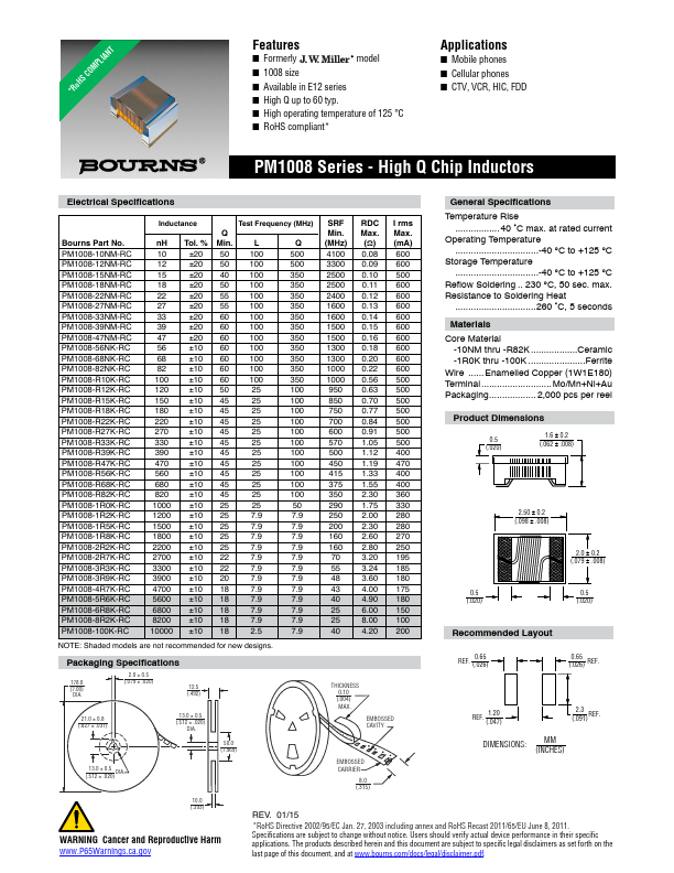 PM1008 Datasheet Preview
