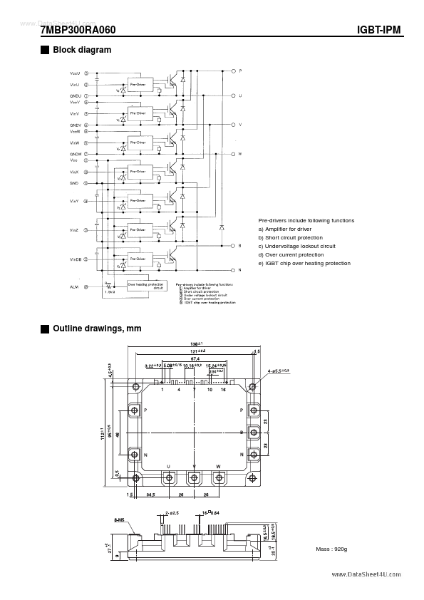 7MBP300RA060