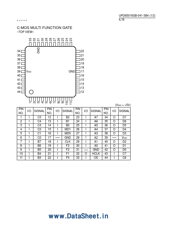 UPD65016GB-041-3B4