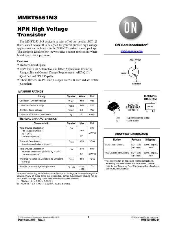 MMBT5551M3