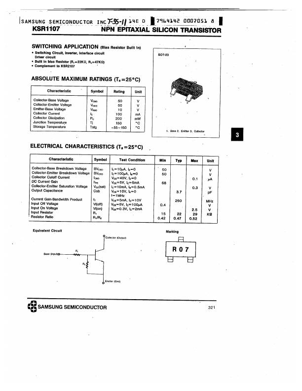 KSR1107