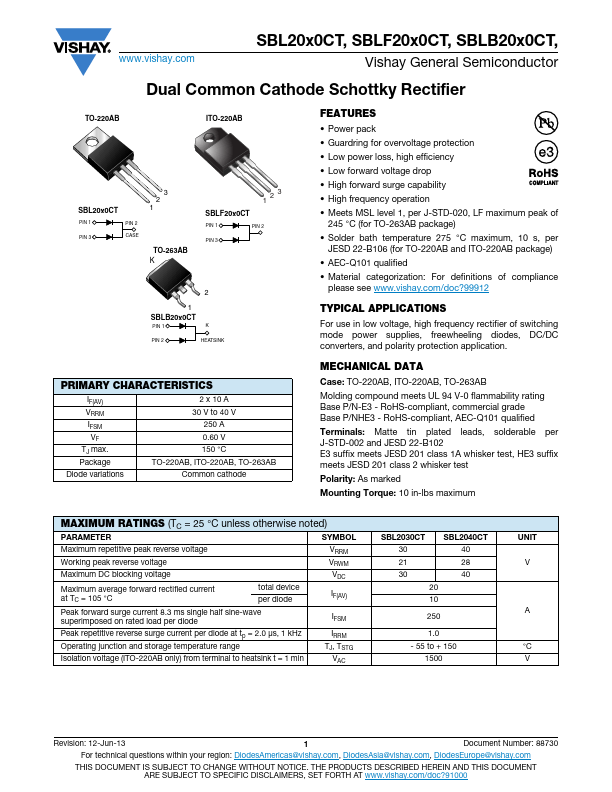 SBLF2030CT