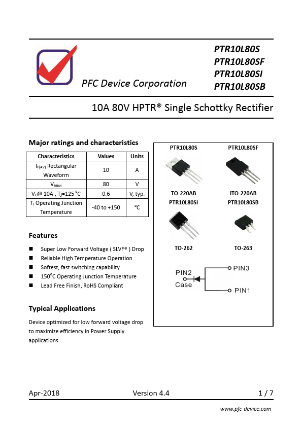 PTR10L80SF