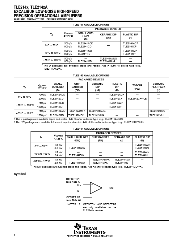 TLE2142