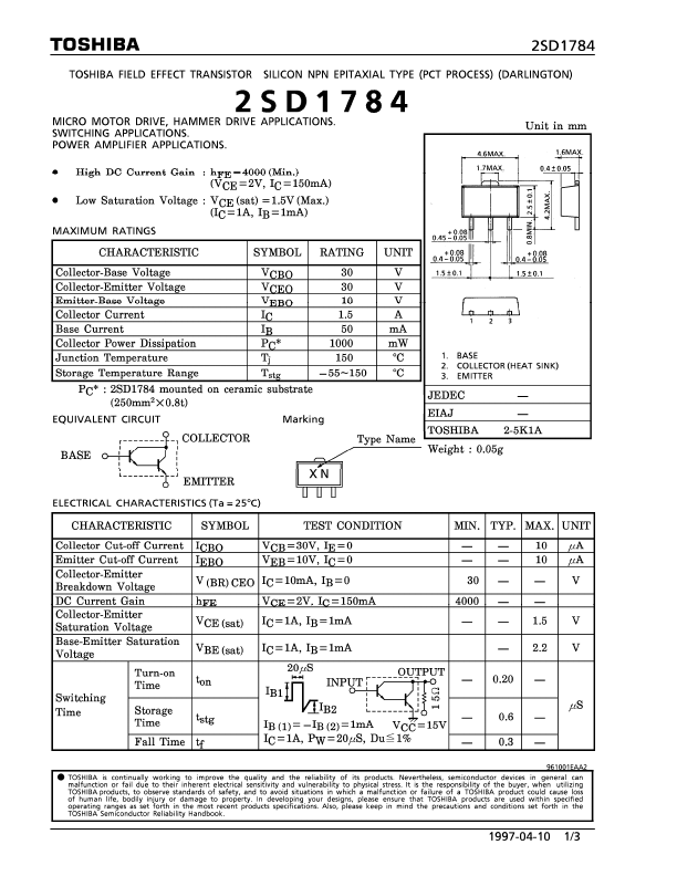 2SD1784