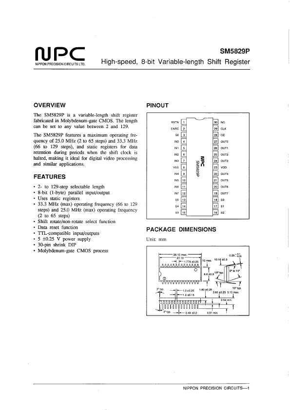 SM5829P