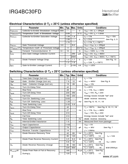 IRG4BC30FD