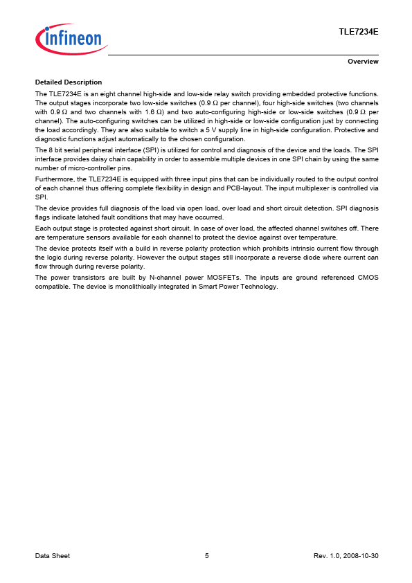 TLE7234E page 3 preview