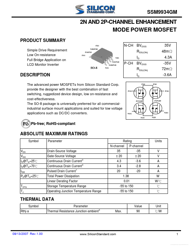 SSM9934GM