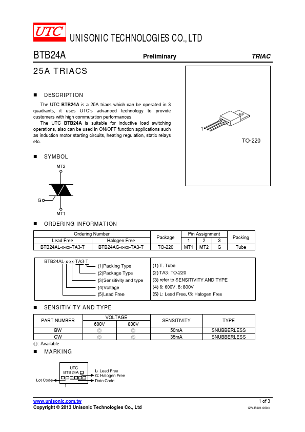 BTB24A-800CW