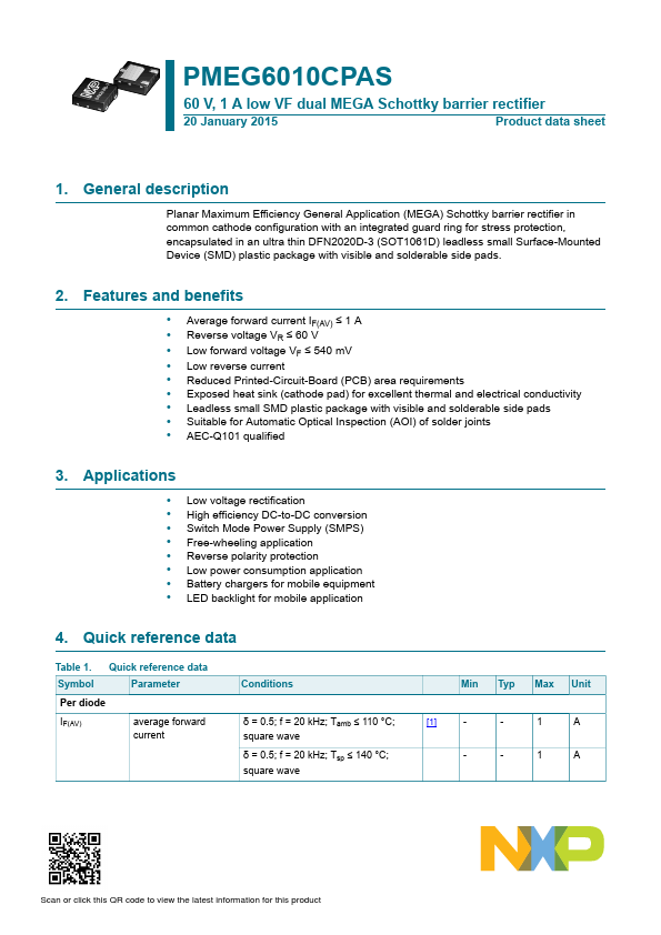 PMEG6010CPAS