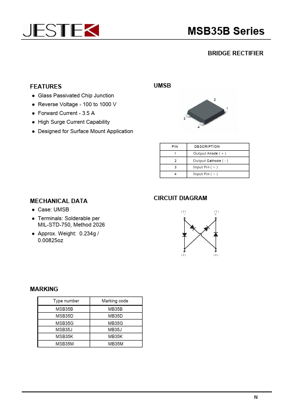 MSB35J Datasheet Preview