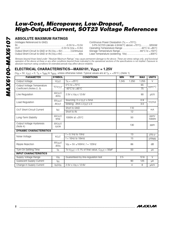 datasheet Preview Page 2