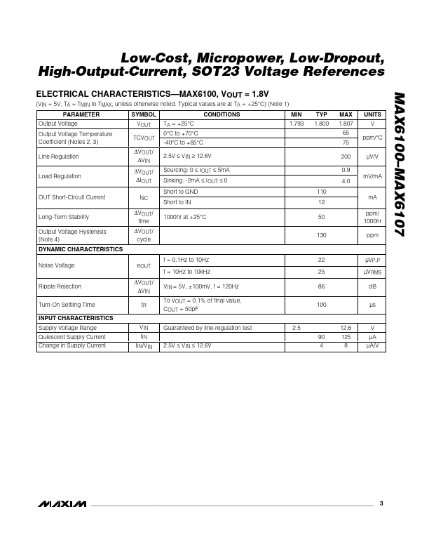 datasheet Preview Page 3