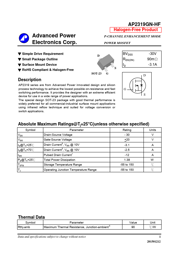 AP2319GN-HF