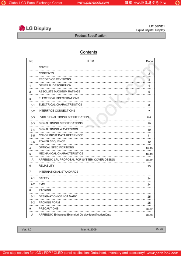 LP156WD1-TLA1