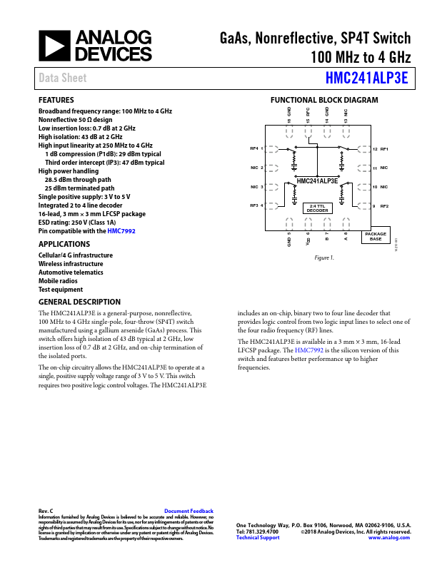 HMC241ALP3E