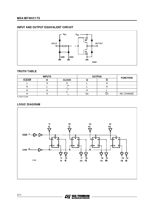 M74HC175