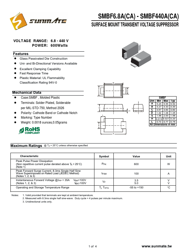 SMBF440CA