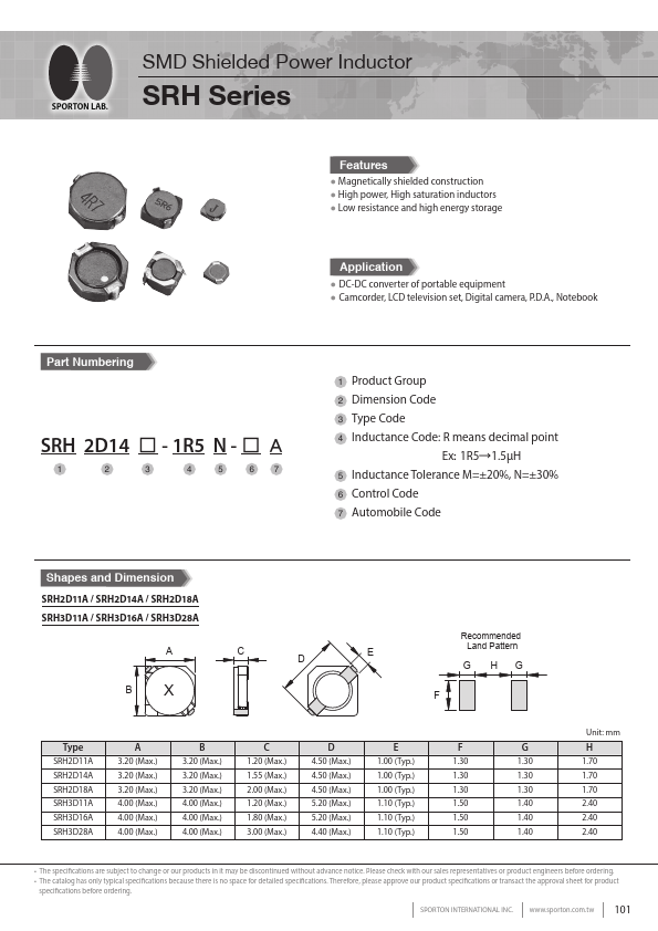 SRH2D18A