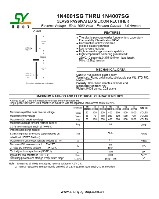 1N4005SG