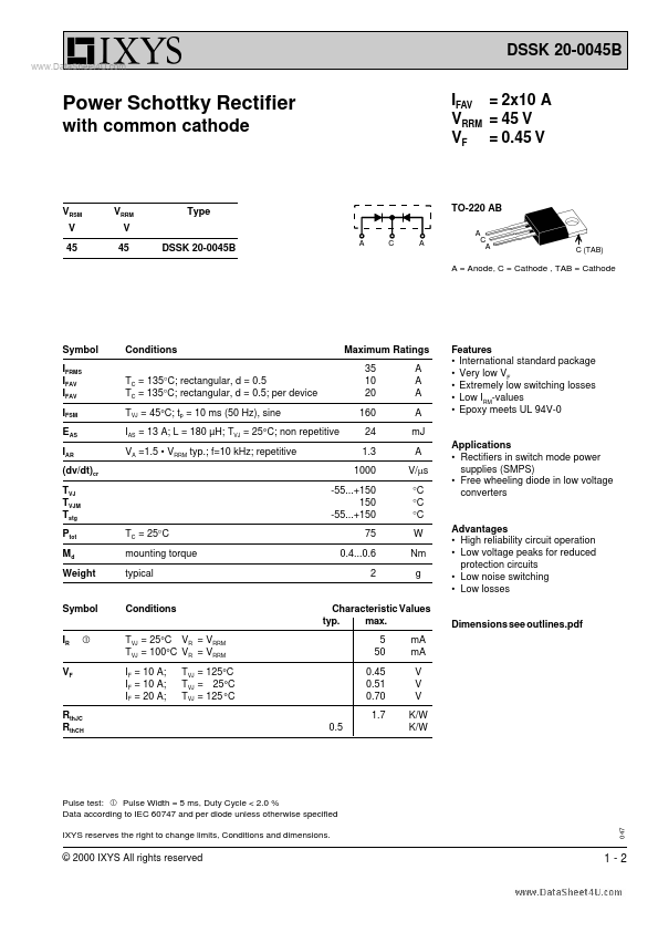 DSSK20-0045B