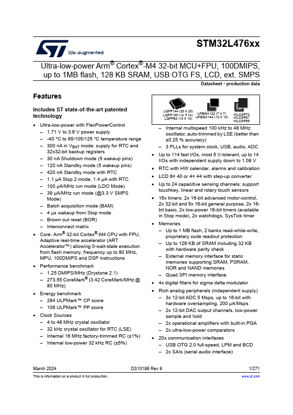 STM32L476VC