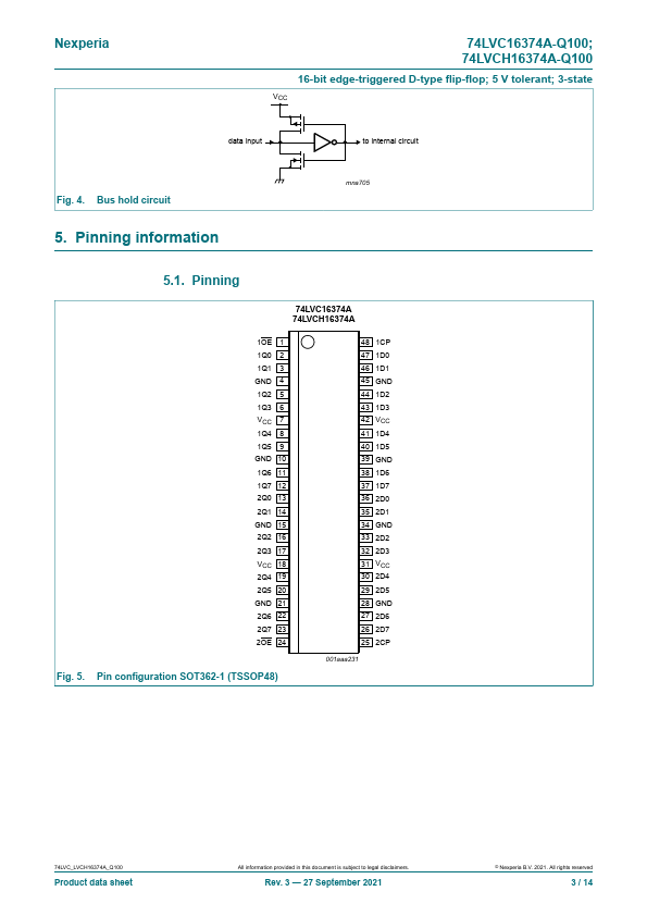 74LVCH16374A-Q100