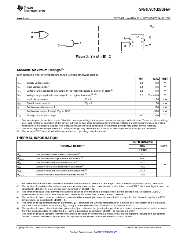 SN74LVC1G3208-EP