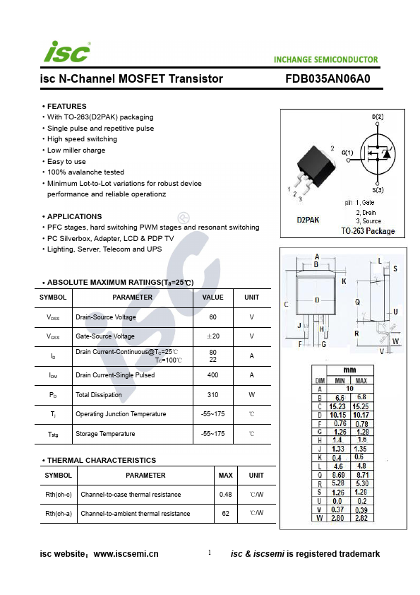 FDB035AN06A0