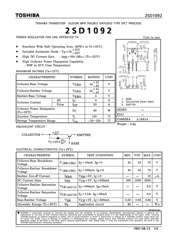 2SD1092