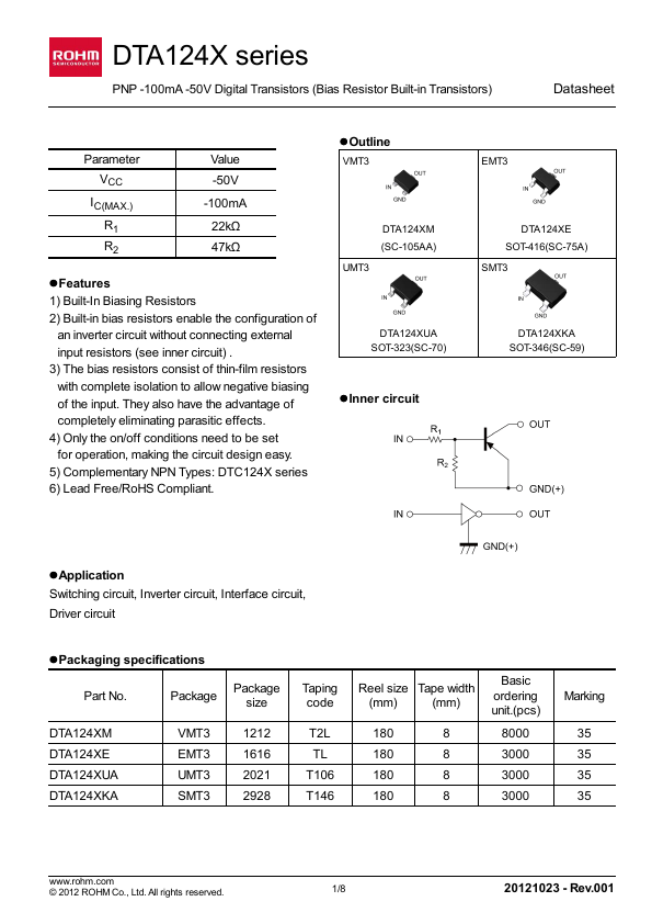 DTA124XKA